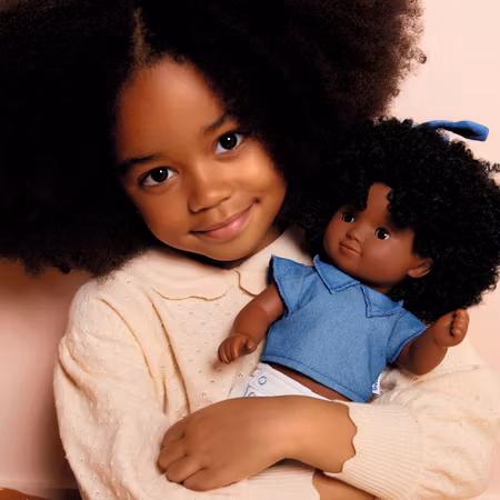 Djeco- Lovely POMEA Doll - Lovely Janet