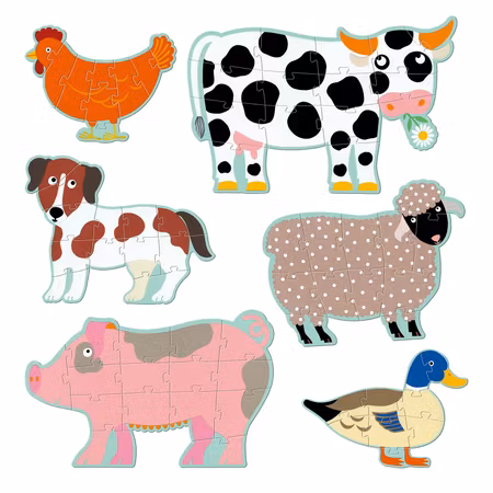 Djeco- Honor & friends, 9 psc, 12 pcs, 15 pcs