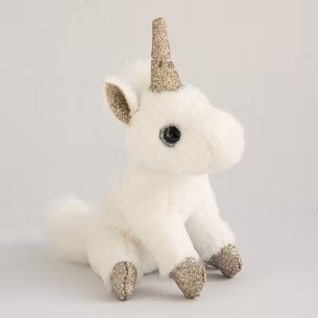 Doudou Et Compagnie- KEY RING GOLD UNICORN