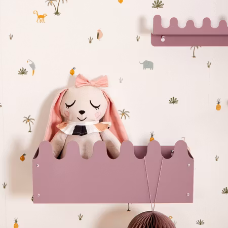 Roommate- Sinus Box & Coat rack Violet/ förvaring