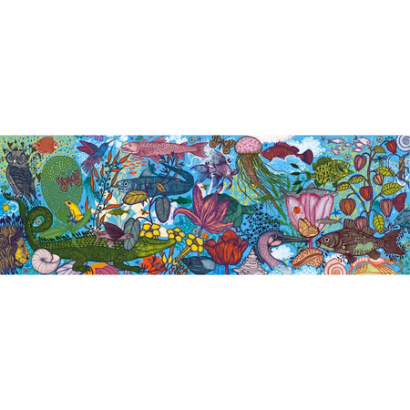 Djeco- Land and Sea, 1000 pcs - FSC MIX