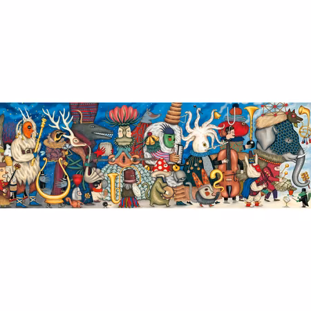 Djeco- Fantasy Orchestra, 500 pcs - FSC MIX