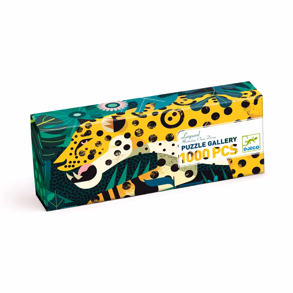 Djeco- Leopard 1000 pcs - FSC MIX