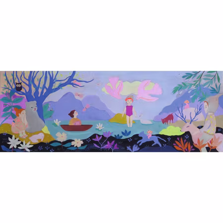 Djeco- Children's Lake, 100 pcs