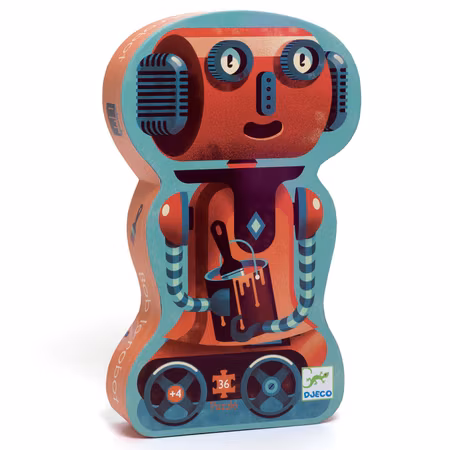 Djeco- Bob the robot 36 pcs/Pussel