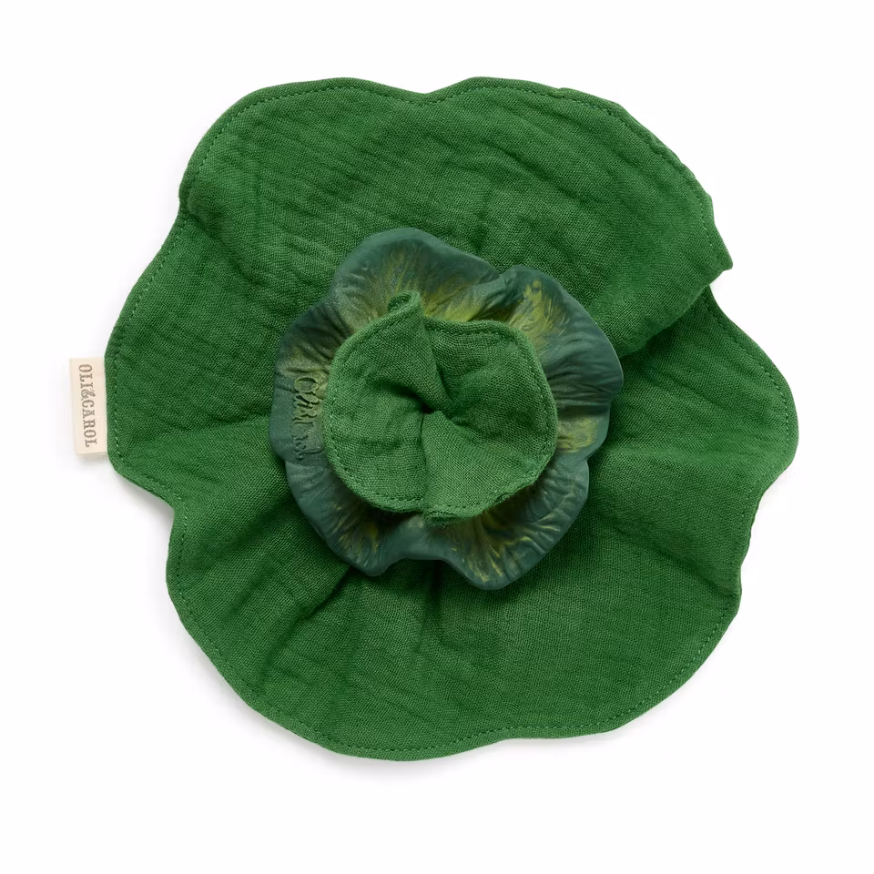 OLI & CAROL- Kendall the Kale Mini Doudou-Teether