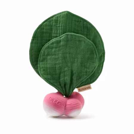 OLI & CAROL- Ramona the Radish Mini Doudou-Teether