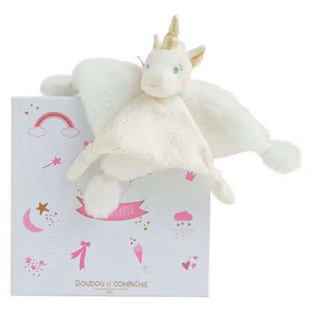 Doudou Et Compagnie- SOOTHER UNICORN Gold