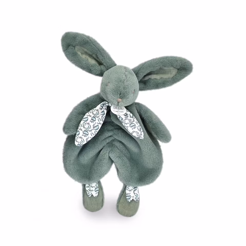 Doudou Et Compagnie- Lapin DOUDOU - Doudou vert sauge