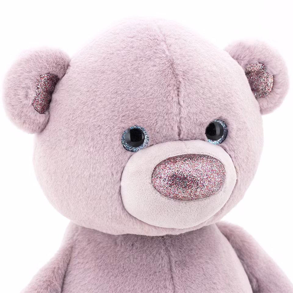 OrangeToys- Fluffy the Lilac Bear 22 cm