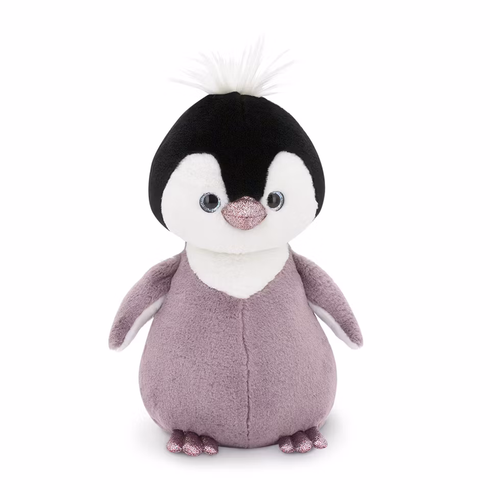 OrangeToys- Fluffy the Lilac Penguin 22 cm