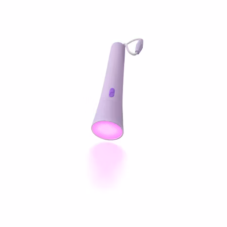 Lalarma- Flashlight - Dimmable and Color Changing Function - Purple