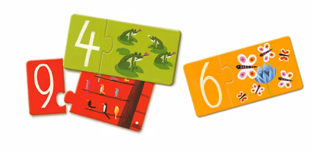 Djeco- Numbers Puzzle Duo