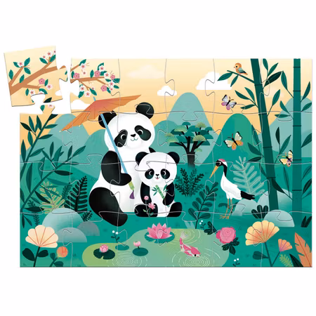 Djeco- Leo the panda 24 pcs / Pussel