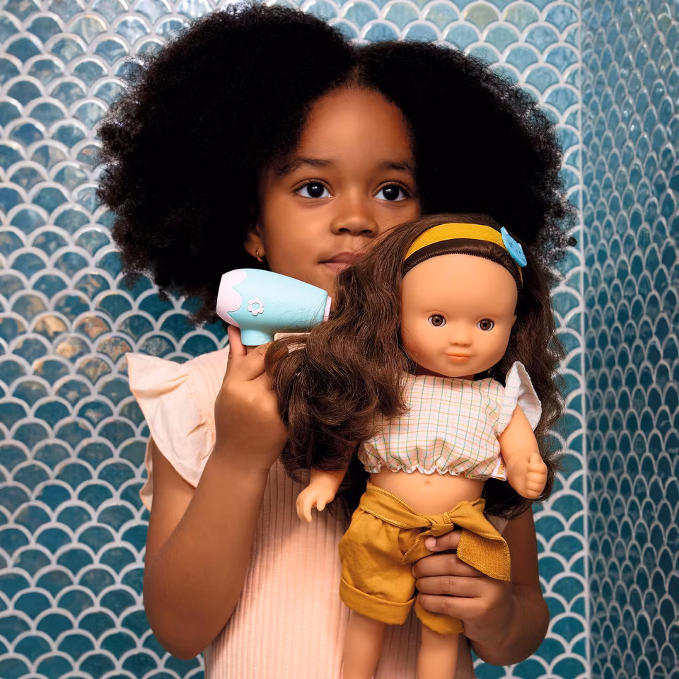 Djeco- Doll Hairdressing Set - FSC 100%/ docktillbehör