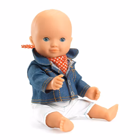 Djeco- Outfit Blue Jacket - Dolls Clothing/ docktillbehör