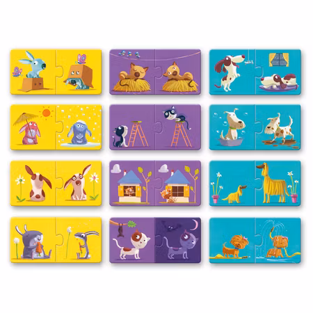 Djeco- Duo-puzzle Opposites