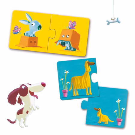 Djeco- Duo-puzzle Opposites
