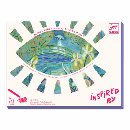 Djeco-Inspired by Claude Monet - On the Water Lily Pond, Impressionism