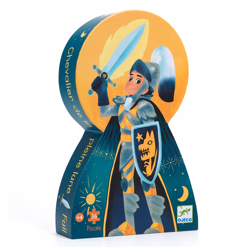 Djeco- Full Moon Knight, 36 pcs