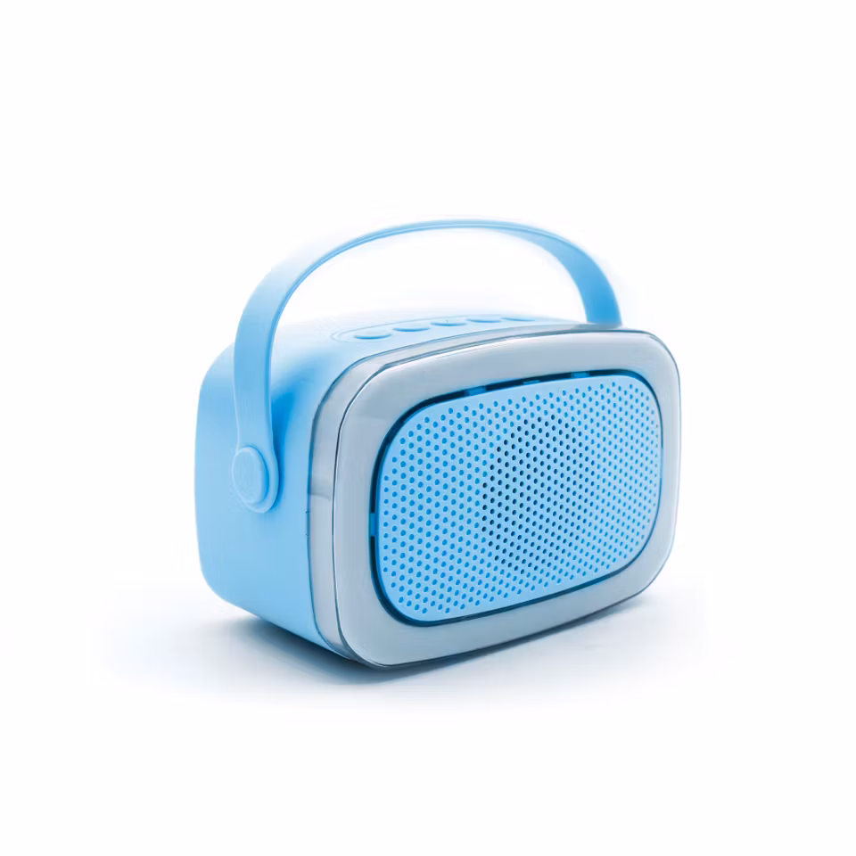 Lalarma- Lalarma Karaoke with lights and 2 microphone - Blue