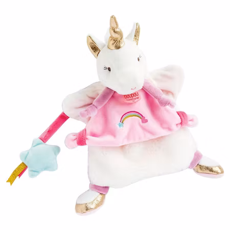 Doudou Et Compagnie- PUPPET Unicorn
