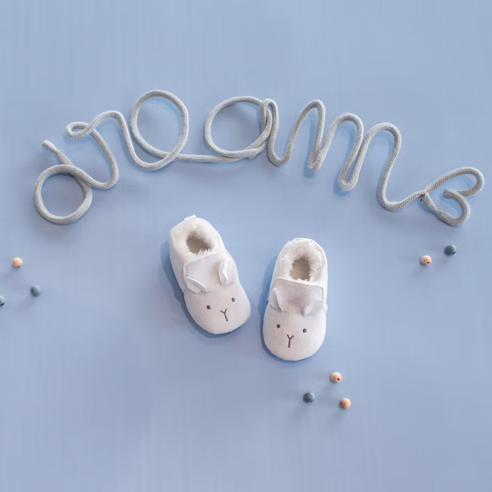 Doudou Et Compagnie- BABY BOOTIES White, 0-6 months