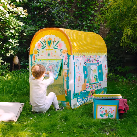 DJECO  playtent Caravan / LEKHUS TÄLT