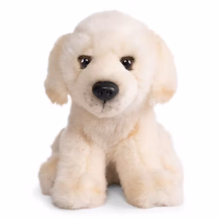 Living Nature- Golden Labrador Puppy Plush Toy