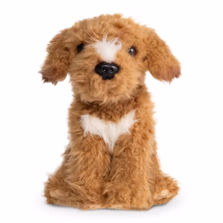 Living Nature- Labradoodle Brown Plush Toy