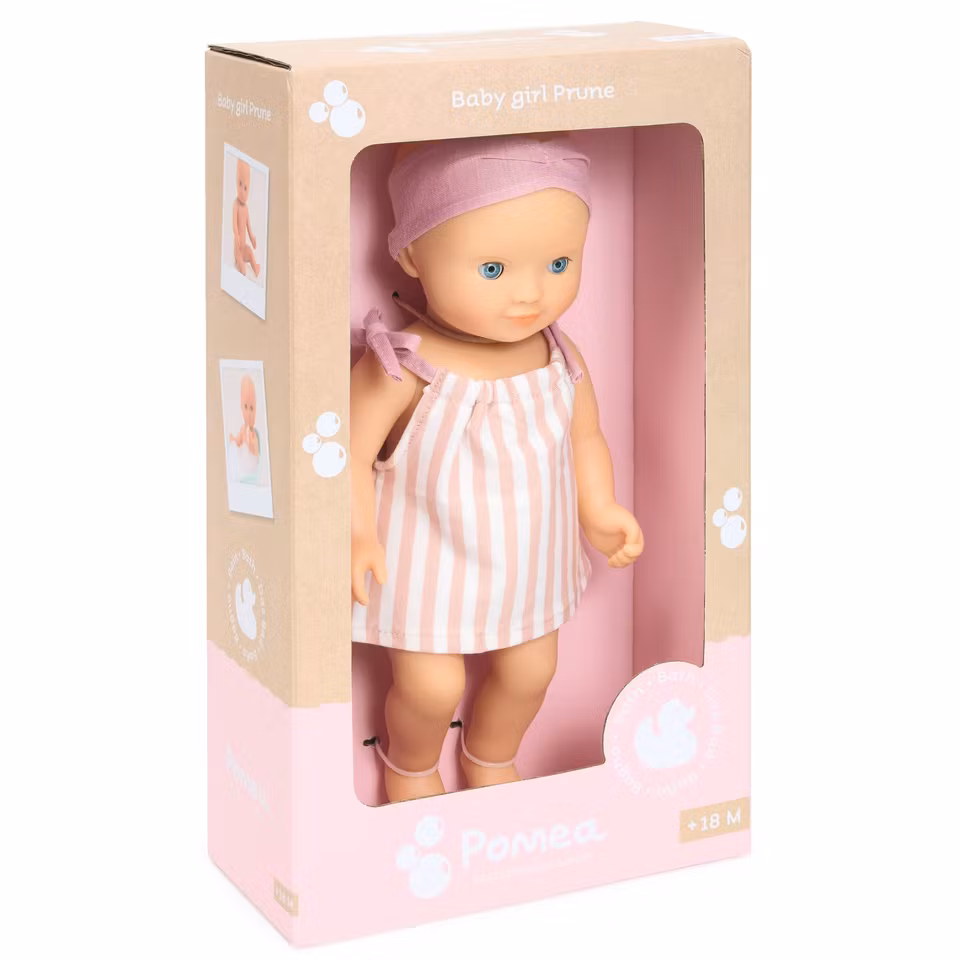 Djeco- POMEA doll  Prune - doll for a bath/baddocka