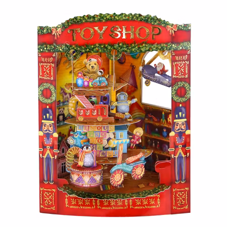 Santoro- Swing Cards - Christmas Toy Shop