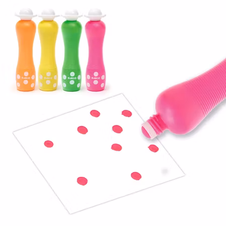 Djeco- Large Dot Markers - Neon