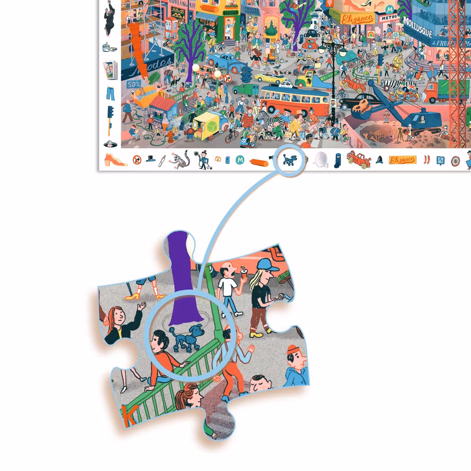 Djeco- The City - 200 pcs