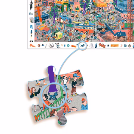 Djeco- The City - 200 pcs