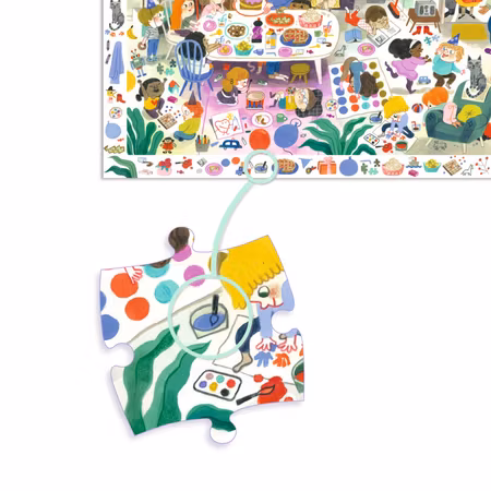 Djeco- birthday party 54 pcs