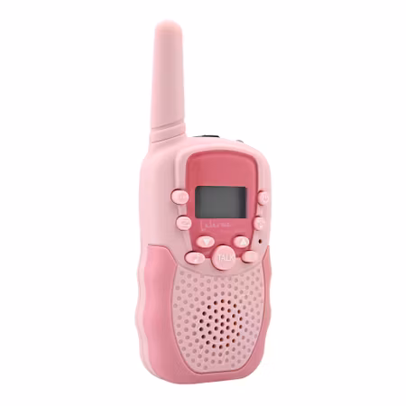 Lalarma- Walkie Talkie - mix and match walkie talkie with 3km - Rose