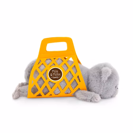Orange Toys- Plush toy, Milo&Millie, Milo the Grey Cat (35cm)