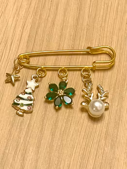 Julenåler med glass og strass 💎