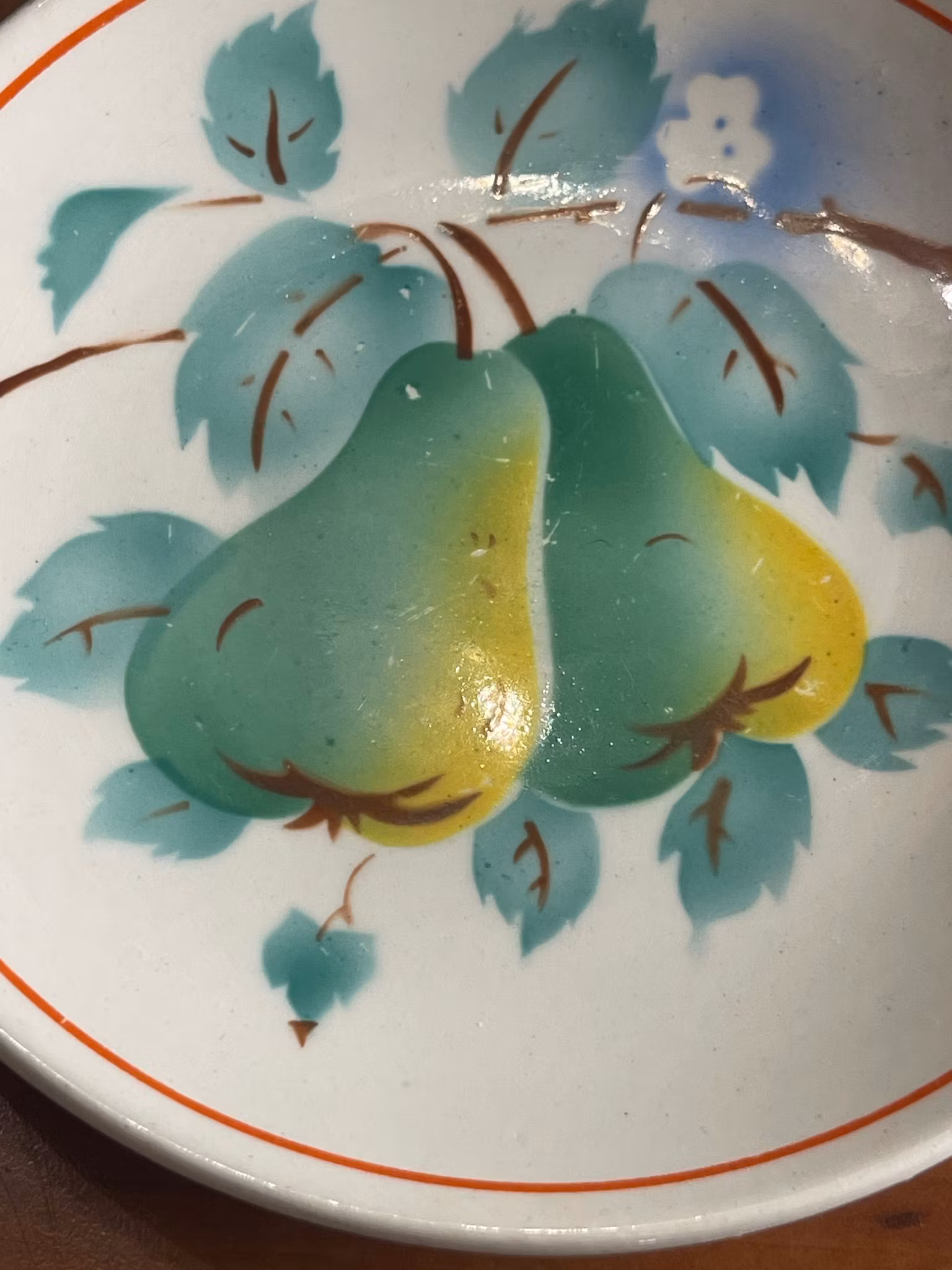 Granit etasjefat med asjetter