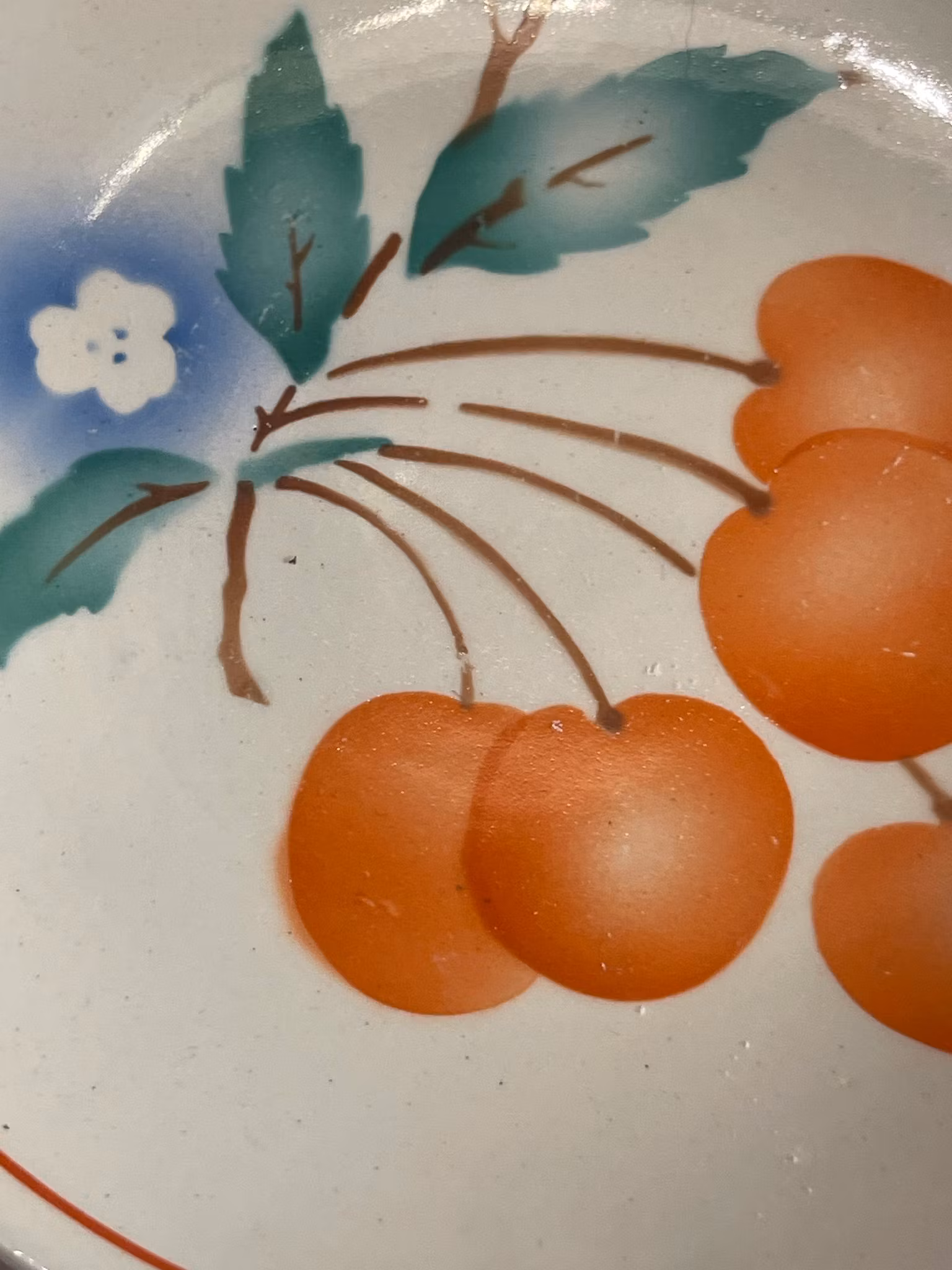 Granit etasjefat med asjetter