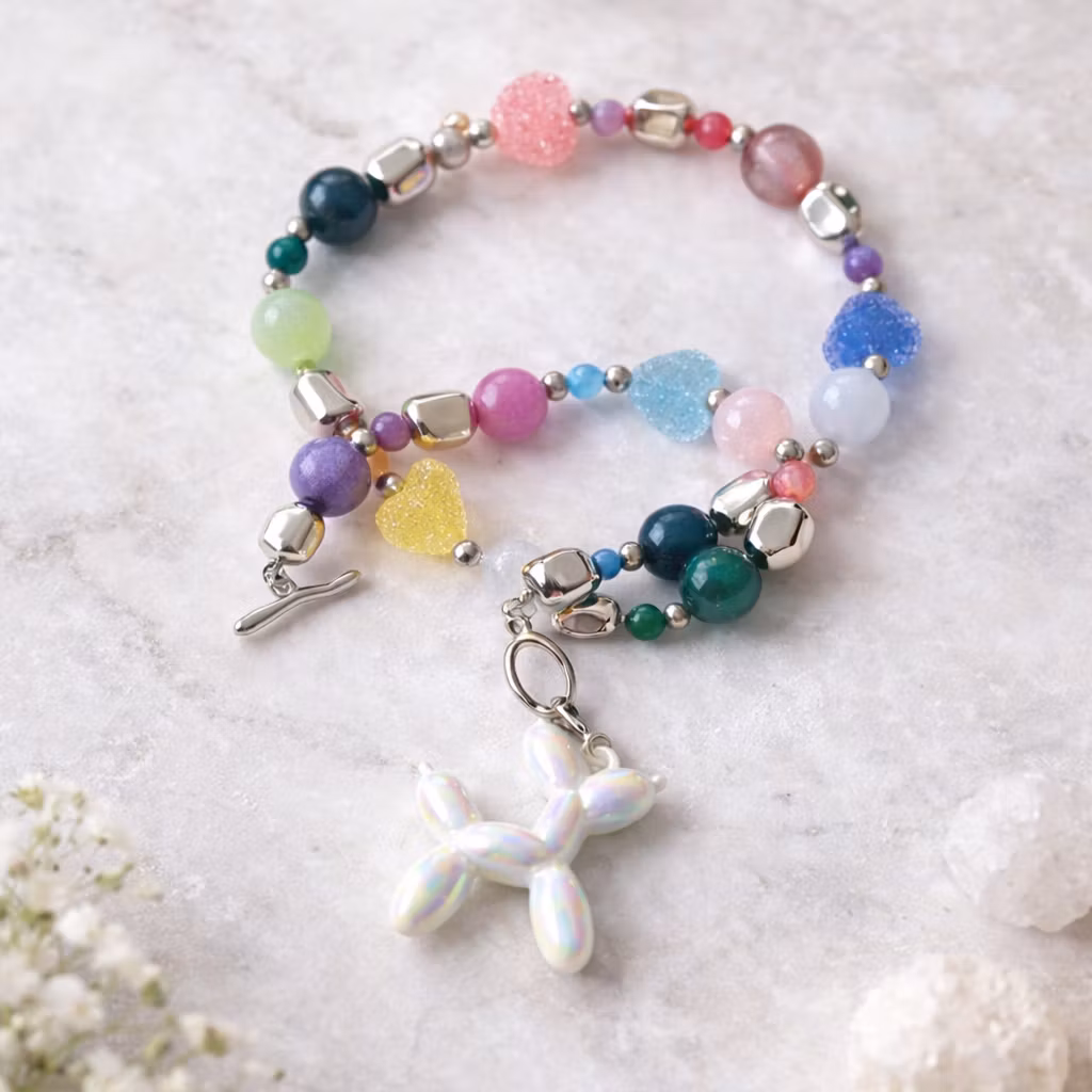 Smykke med ballonghund