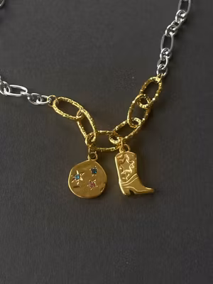 Lenke med charms