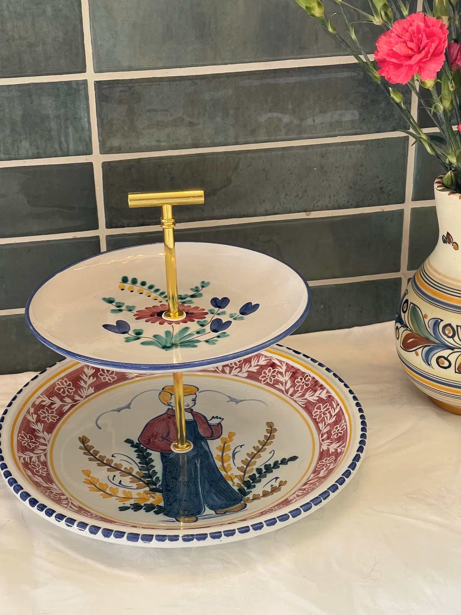 Håndmalt norsk keramikk
