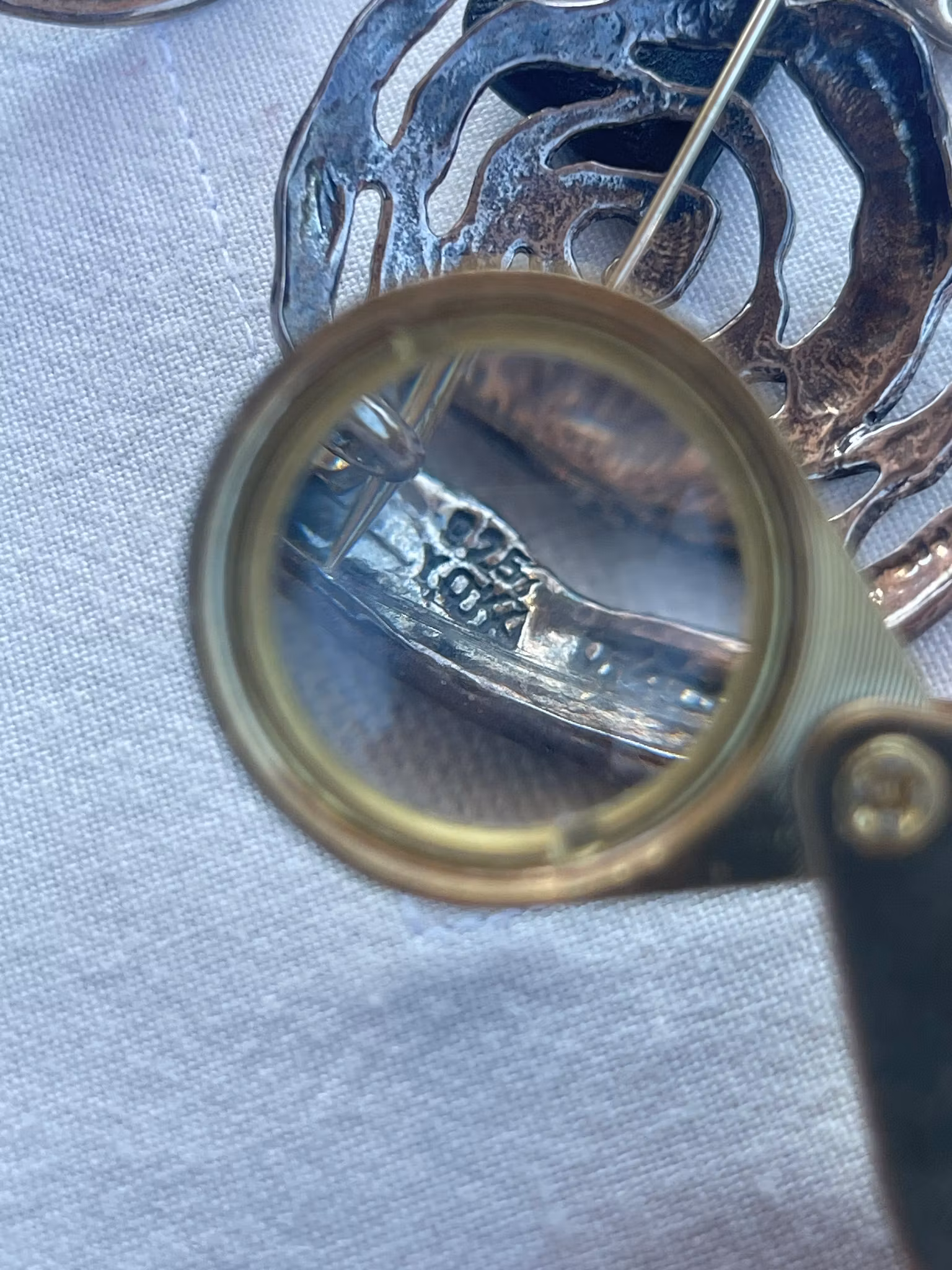 Vtg brosje 925S fra Sylvsmidja Voss
