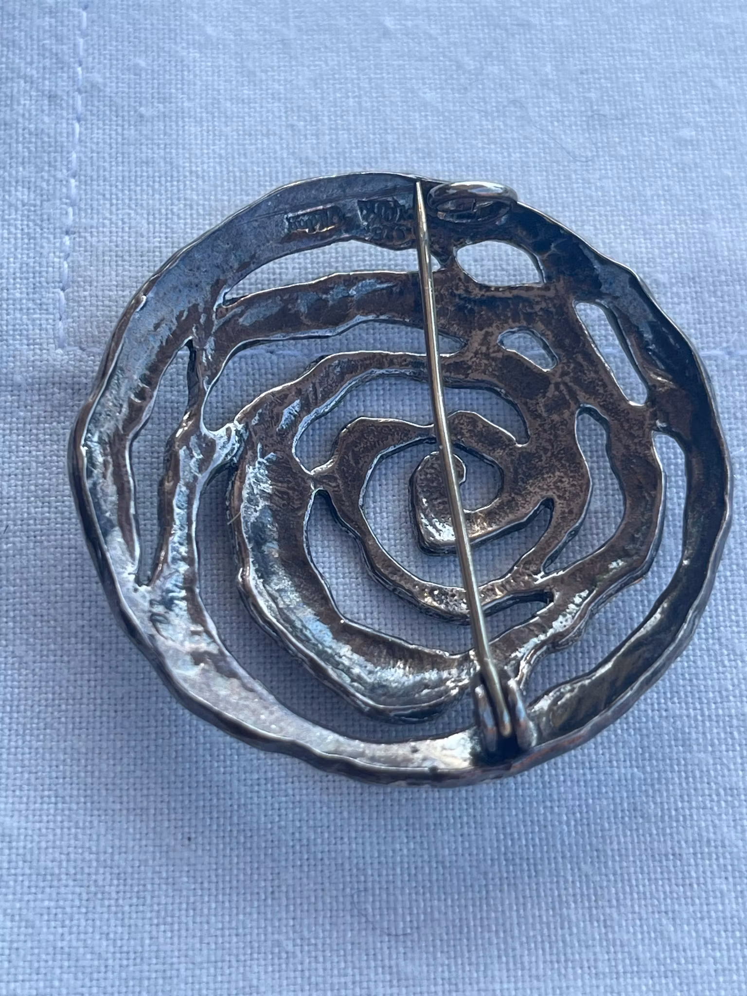 Vtg brosje 925S fra Sylvsmidja Voss