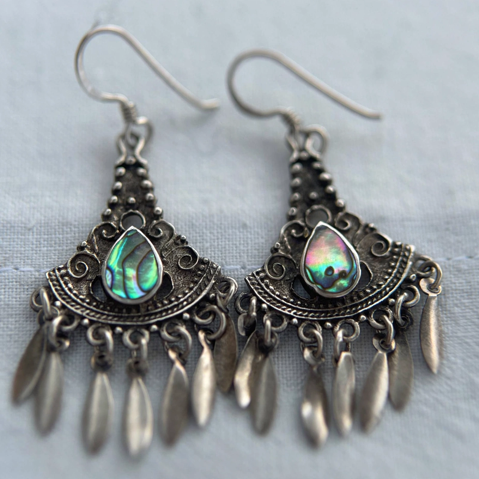 Boho ørepynt 925