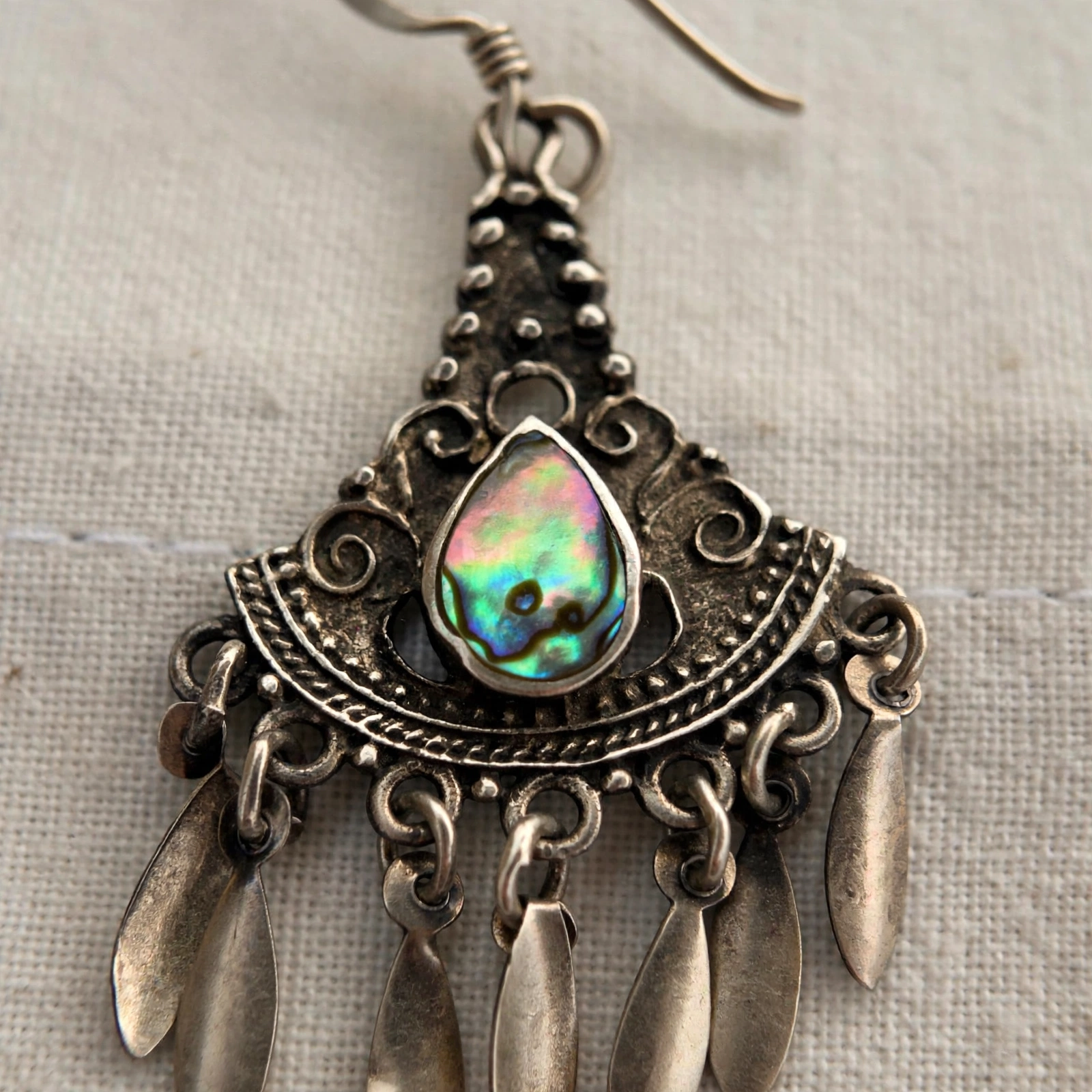 Boho ørepynt 925