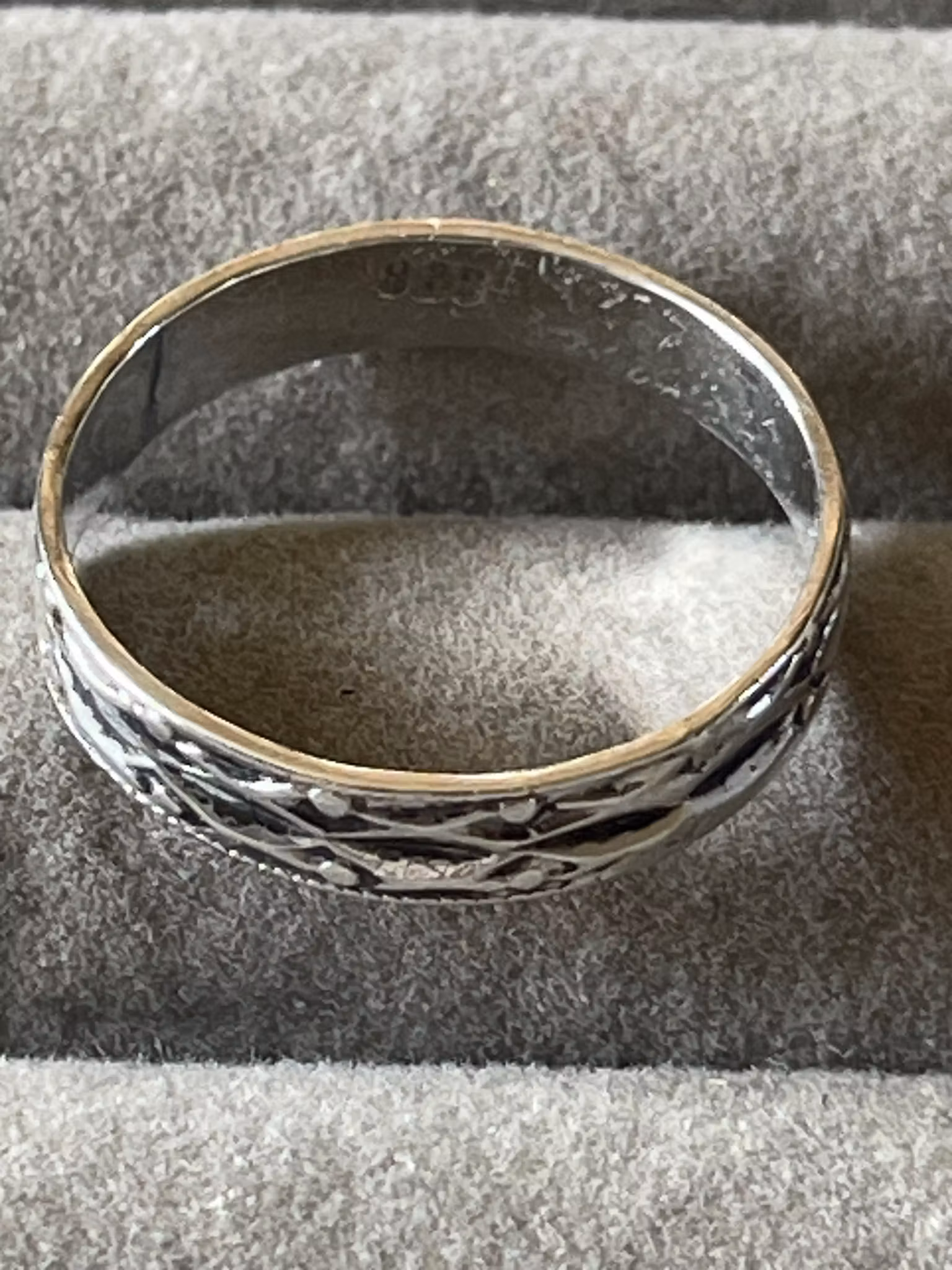Perfekt par: 2 vtg sølvringer -