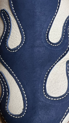 Flame Slipper Beige/Navy